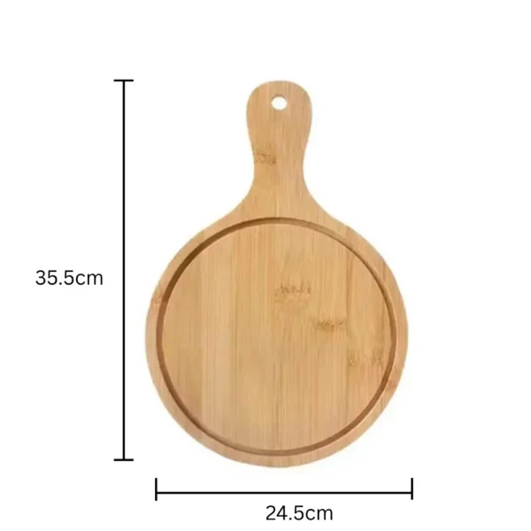 Wooden Pizza Plate