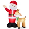 1.9M Inflatable Santa