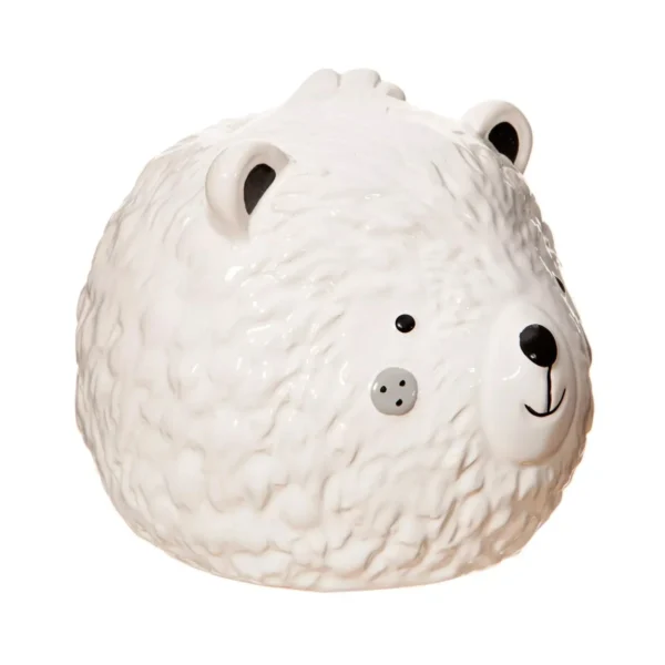 Sass & Belle Bear Face Coin Bank