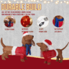 Set of 2 Lighted Dachshund Dogs | 115 LED Christmas Outdoor/Indoor Decor