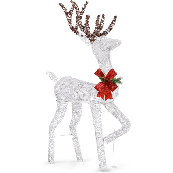 1.2M Lighted Reindeer | 90 LED Christmas Outdoor/Indoor Decor