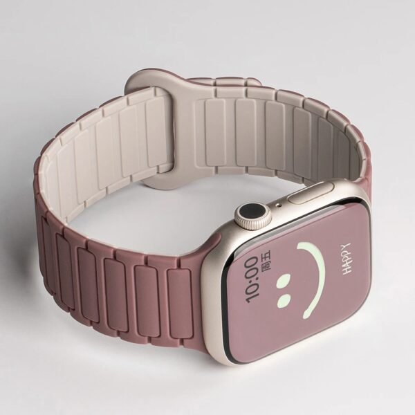 Magnetic Silicone Apple Watch Strap