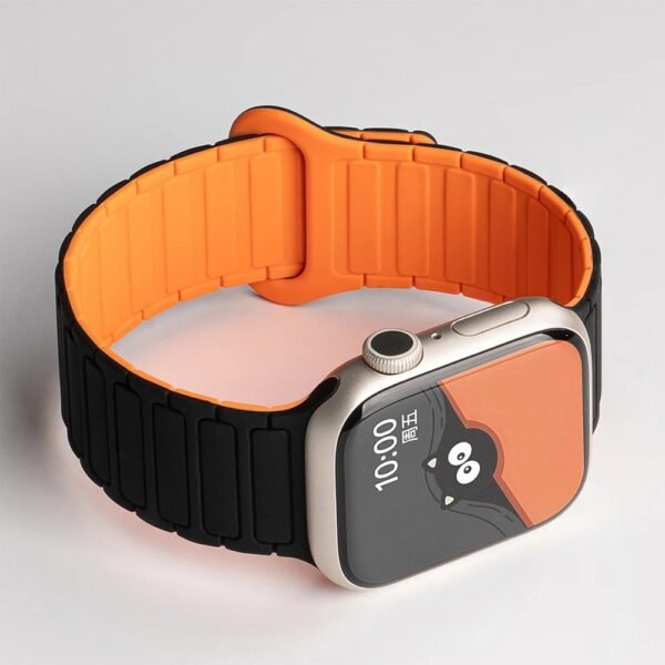 Magnetic Silicone Apple Watch Strap