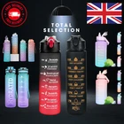 900ML Leakproof Water Bottle | BPA-Free Sports Bottle with Straw