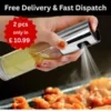 2Pc Oil Sprayer Refillable Olive Oil